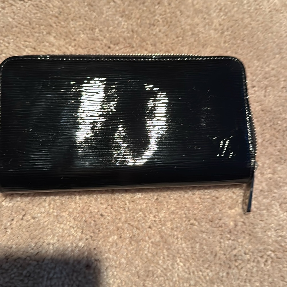 Louis Vuitton Epi Electric Long Zippy Wallet Leather Black - Picture 1 of 2